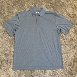 Blue Gray Polo Shirt